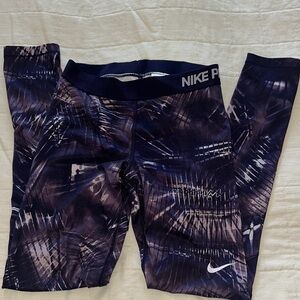 Nike Purple Athletic Leggings